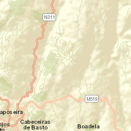 Refojos de Basto Street Map