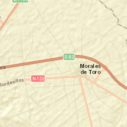 Morales de Toro Street Map