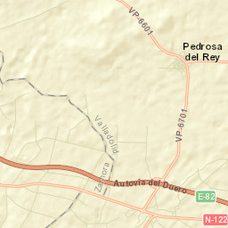 Pedrosa del Rey Street Map