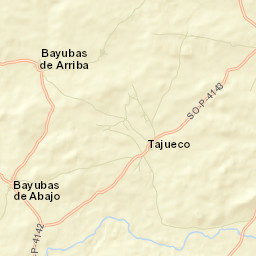 Tajueco Street Map