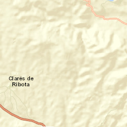 Clarés de Ribota Street Map