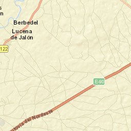 Lucena de Jalón Street Map