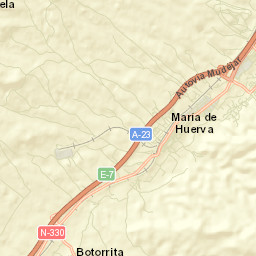 María de Huerva Street Map