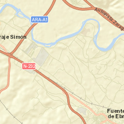 Fuentes de Ebro Street Map