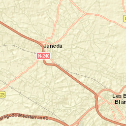 Juneda Street Map