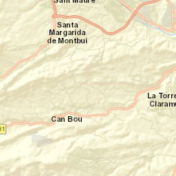 Vilanova del Camí Street Map