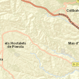 Collbató Street Map
