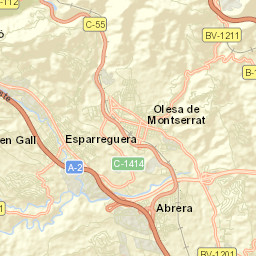 Olesa de Montserrat Street Map
