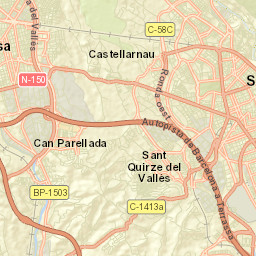 Sant Quirze del Vallès Street Map
