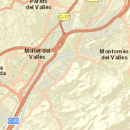 Montornès del Vallès Street Map