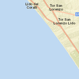 Marina di Ardea-Tor San Lorenzo Street Map