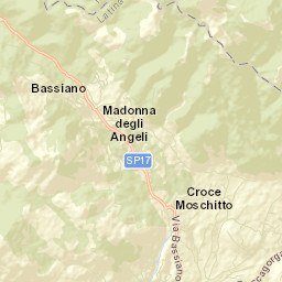 Bassiano Street Map