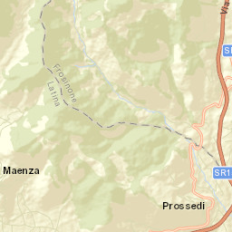 Prossedi Street Map