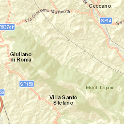 Villa Santo Stefano Street Map