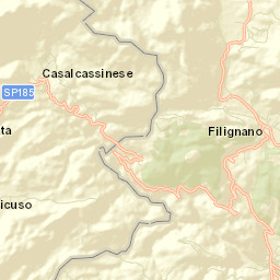 Filignano Street Map