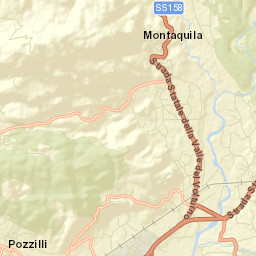 Pozzilli Street Map