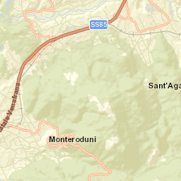 Macchia d'Isernia Street Map