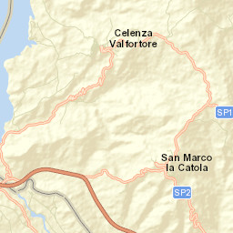 Celenza Valfortore Street Map