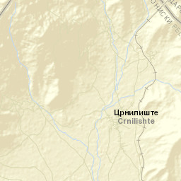 Crnilište Street Map