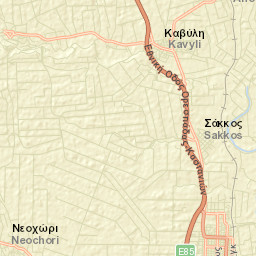 Kavýli Street Map