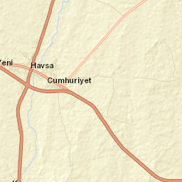 Havsa Street Map