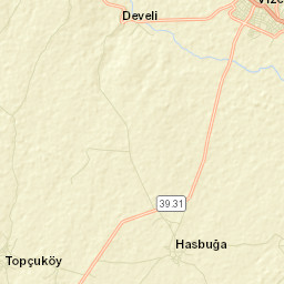 Vize Street Map