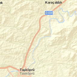 Taşköprü Street Map