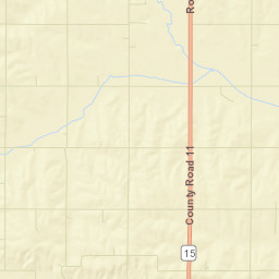 Colfax County Street Map
