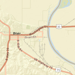 1382-1498 Voss Drive, Blair, NE 68008 Street Map