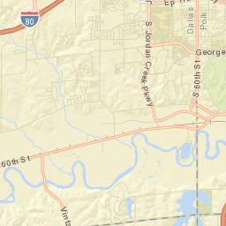 5959 Village View Drive, West Des Moines, IA Street Map