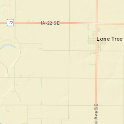 Lone Tree Street Map