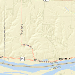 Buffalo Street Map