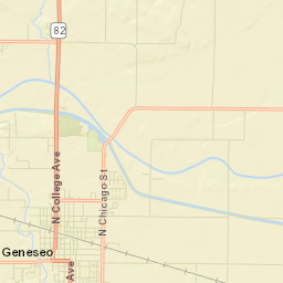 Geneseo Street Map