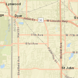 Dyer Street Map