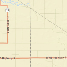 1921-1935 Lincolnway West, Ligonier, IN Street Map