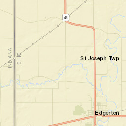 Valley Springs Addition Ohio Street Map