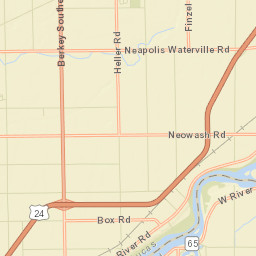 Bailey Ohio Street Map
