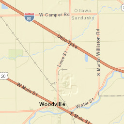 Woodville Street Map