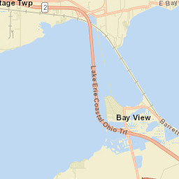 Gypsum Ohio Street Map