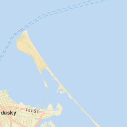 Cedar Point Ohio Street Map