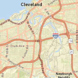 Cleveland Street Map