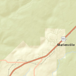Marienville Street Map