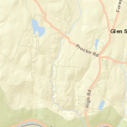 Glen Spey New York Street Map