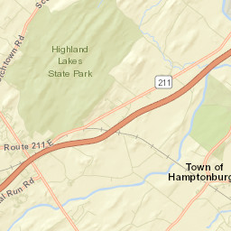 Stony Ford New York Street Map