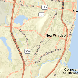 Vails Gate Junction New York Street Map