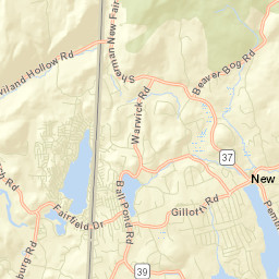 Taylor Corners Connecticut Street Map