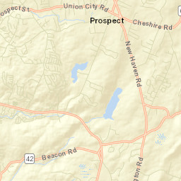 Straitsville Connecticut Street Map