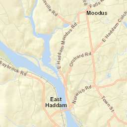 Shailerville Connecticut Street Map