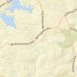 Millington Connecticut Street Map