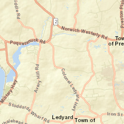 Shewville Connecticut Street Map